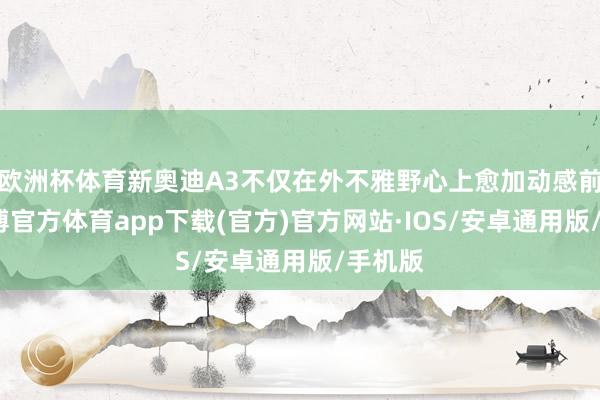 欧洲杯体育新奥迪A3不仅在外不雅野心上愈加动感前锋-世博官方体育app下载(官方)官方网站·IOS/安卓通用版/手机版