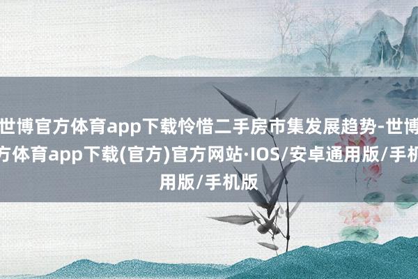 世博官方体育app下载怜惜二手房市集发展趋势-世博官方体育app下载(官方)官方网站·IOS/安卓通用版/手机版