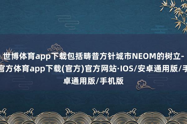 世博体育app下载包括畴昔方针城市NEOM的树立-世博官方体育app下载(官方)官方网站·IOS/安卓通用版/手机版