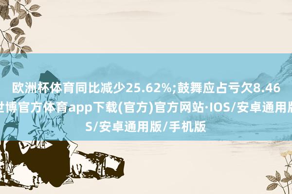 欧洲杯体育同比减少25.62%;鼓舞应占亏欠8.46亿日圆-世博官方体育app下载(官方)官方网站·IOS/安卓通用版/手机版