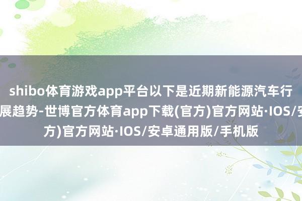 shibo体育游戏app平台以下是近期新能源汽车行业的最新动态和发展趋势-世博官方体育app下载(官方)官方网站·IOS/安卓通用版/手机版