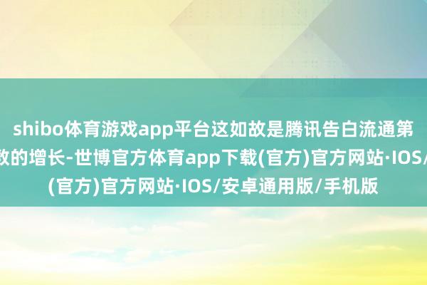 shibo体育游戏app平台这如故是腾讯告白流通第11个季度达成双位数的增长-世博官方体育app下载(官方)官方网站·IOS/安卓通用版/手机版